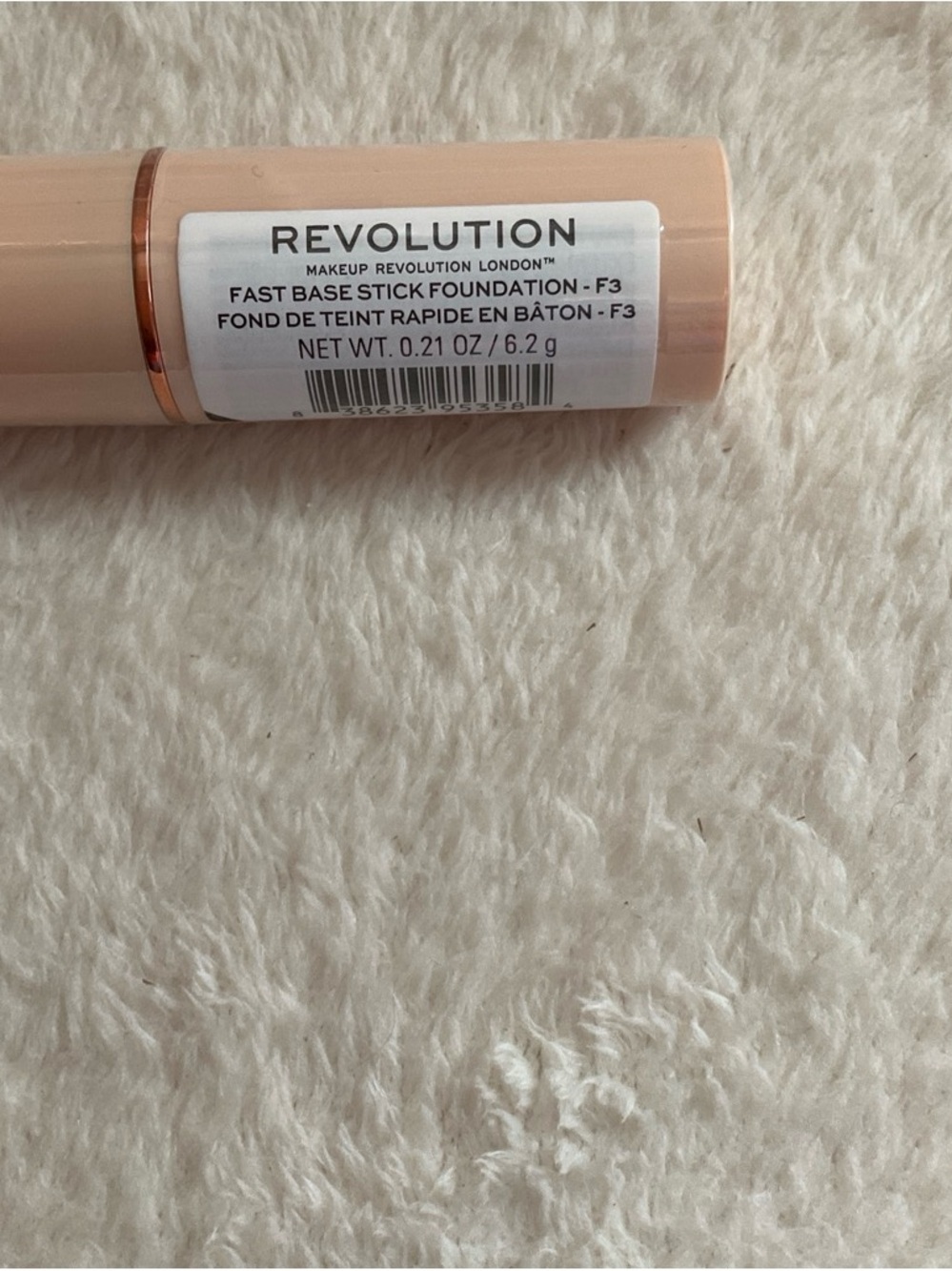 Revolution Fast Base Stick Foundation - Beige Peach